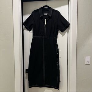 Anthropologie Black Dress